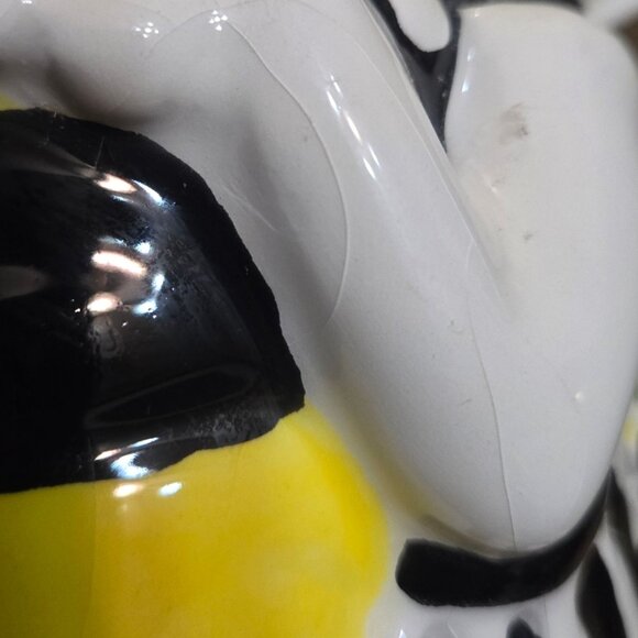 Queen Bee Teapot Heather Goldminc Blue Sky Ceramic READ Hand Painted 2012 - Picture 5 of 16